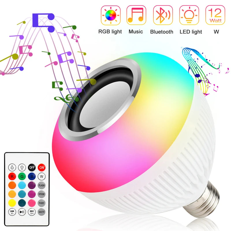 Bluetooth Led Sound Box Lamp with 12W Control